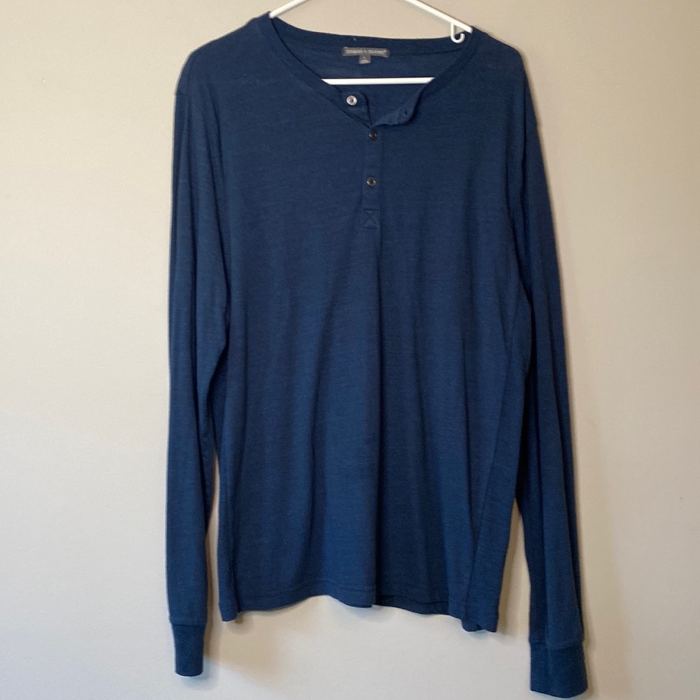 Threads 4 Thought Navy Henley